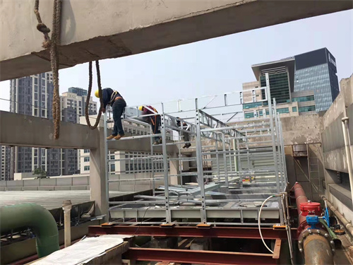 方型不銹鋼冷卻塔供水系統組成的部件有哪些？(冷卻塔不銹鋼儲水器)