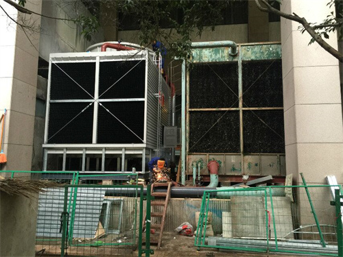 封閉式冷卻塔中的風機和噴淋泵如何維護？(閉式冷卻塔